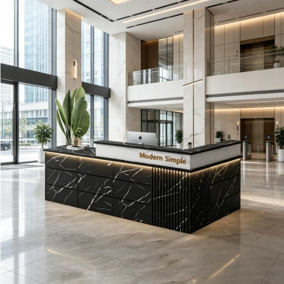 Beauty Modern Reception Desk Counter Storage Nordic Reception Desk Counter Decorations Hair Salon Luxury Commercial Furniture
Beauty Modern Reception Desk Counter Storage Nordic Reception Desk Counter Decorations Hair Salon Luxury Commercial Furniture