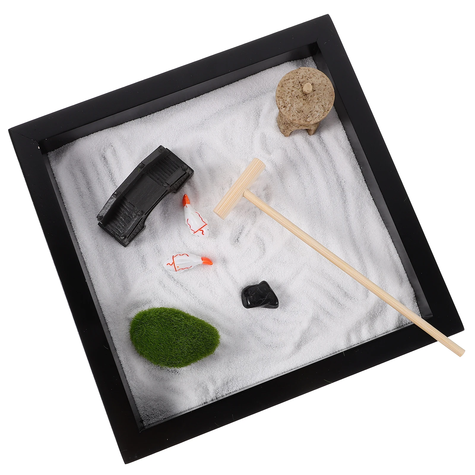 Wooden Decorations Japanese Zen Sand Garden Table Ornament Desktop Micro Landscape Sandbox Home Office Decorative Sandbox Garden
Wooden Decorations Japanese Zen Sand Garden Table Ornament Desktop Micro Landscape Sandbox Home Office Decorative Sandbox Garden
