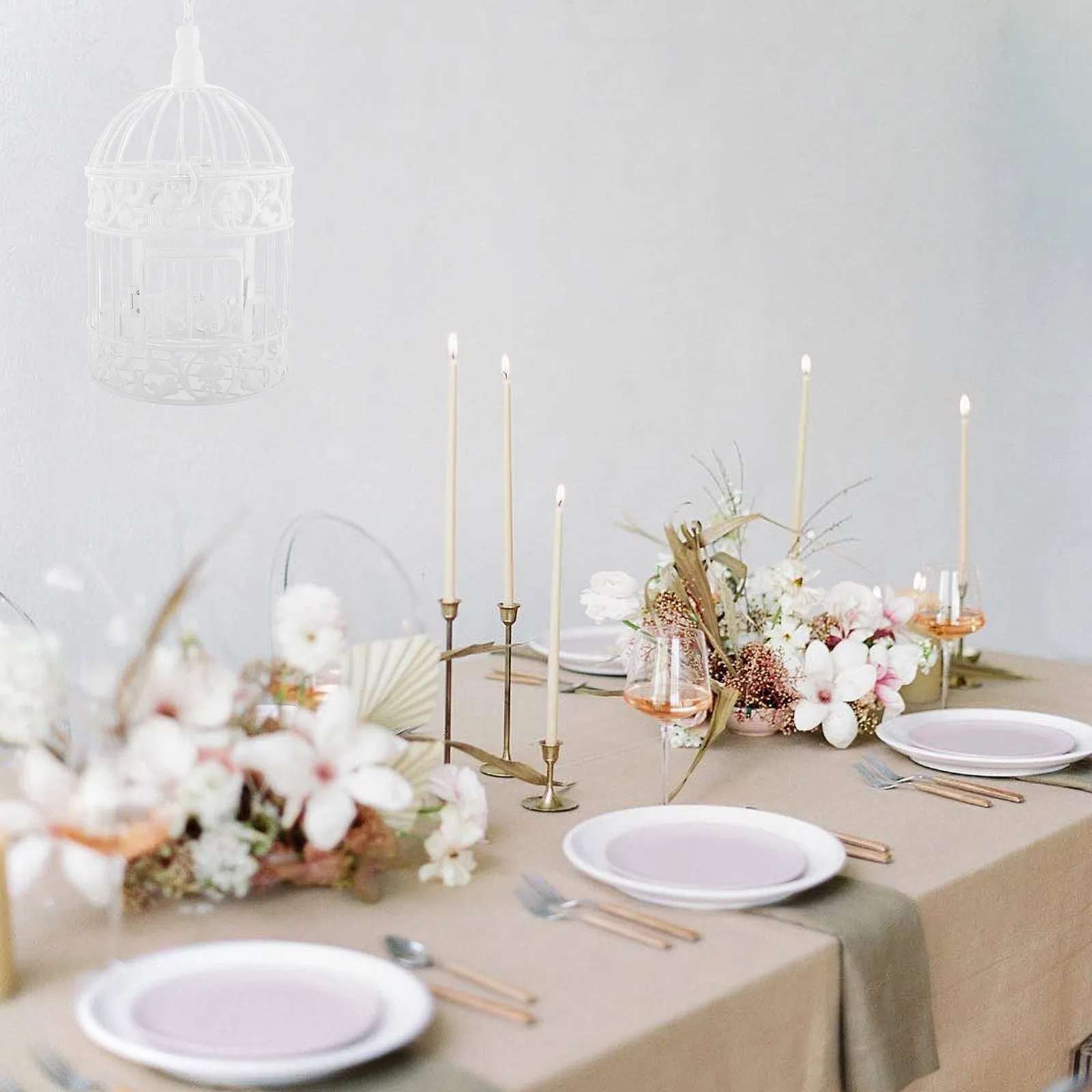 Elegant European Iron Birdcage Vintage Decorative Bird Cage For Home Wedding Hotel Photography Prop Indoor Parrot Cage Cockatiel
Elegant European Iron Birdcage Vintage Decorative Bird Cage For Home Wedding Hotel Photography Prop Indoor Parrot Cage Cockatiel