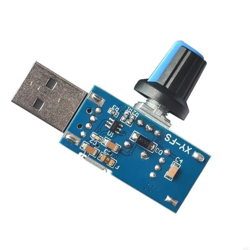 AP28 4V-12V 5W XY-FS USB Fan Stepless Governor USB Fan Speed Controller Multi-Gear Auxiliary Cooling Tool
AP28 4V-12V 5W XY-FS USB Fan Stepless Governor USB Fan Speed Controller Multi-Gear Auxiliary Cooling Tool
