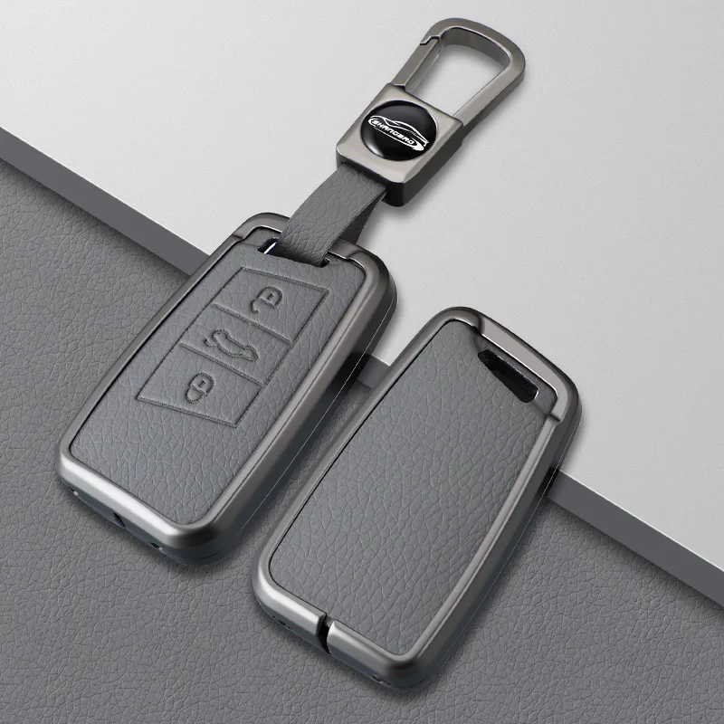 Metal Car Key Case Cover For Skoda Kodiaq Karoq Octavia Fabia For Ateca For Volkswagen VW Passat B8 Polo Tiguan Atheon Taos
Metal Car Key Case Cover For Skoda Kodiaq Karoq Octavia Fabia For Ateca For Volkswagen VW Passat B8 Polo Tiguan Atheon Taos