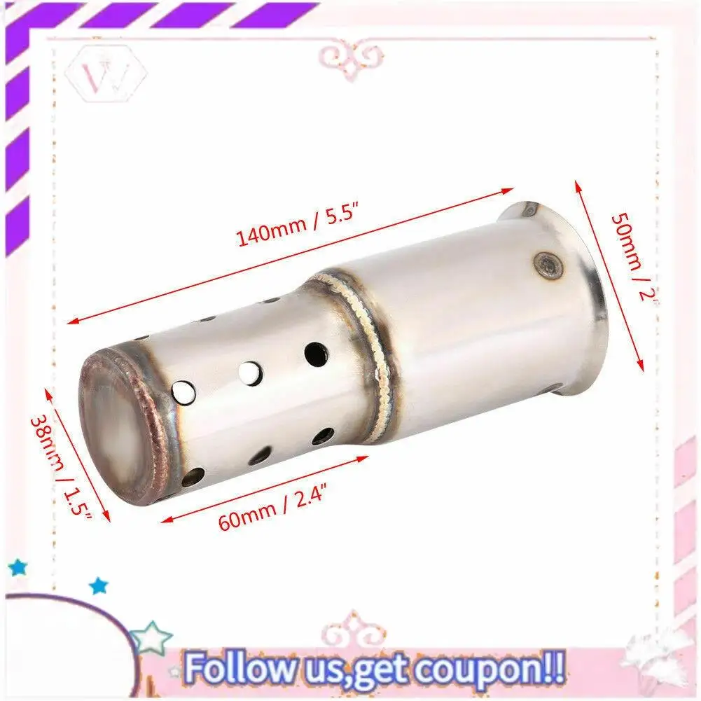 A76T-универсальный глушитель выхлопной трубы мотоцикла 51 мм DB Killer шумоподавитель
A76T-универсальный глушитель выхлопной трубы мотоцикла 51 мм DB Killer шумоподавитель