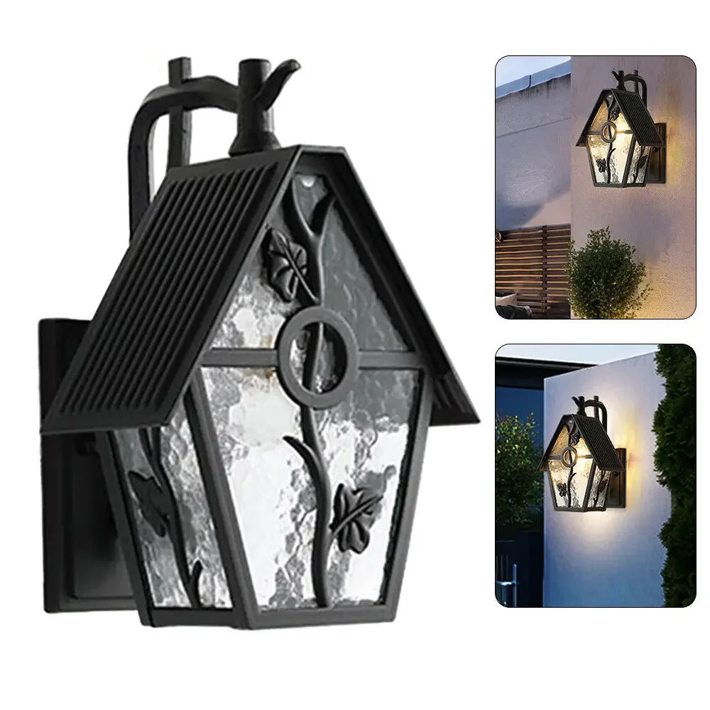 Vintage Outdoor Wall Light with Clear Glass - Durable Mounted Lantern Fixture for Exterior & Garden
Vintage Outdoor Wall Light with Clear Glass - Durable Mounted Lantern Fixture for Exterior & Garden