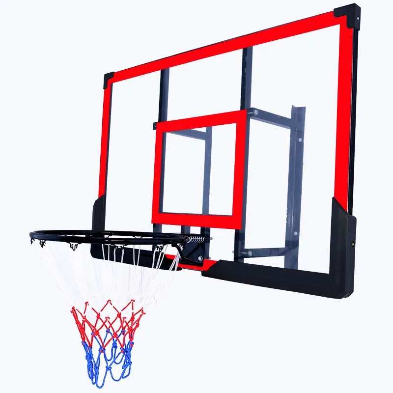 Wall Mounted Basketball Hoop Shatter Proof PC Backboard and Rim with Bracket Outdoor Portable Basketball Backboard for Sport
Wall Mounted Basketball Hoop Shatter Proof PC Backboard and Rim with Bracket Outdoor Portable Basketball Backboard for Sport