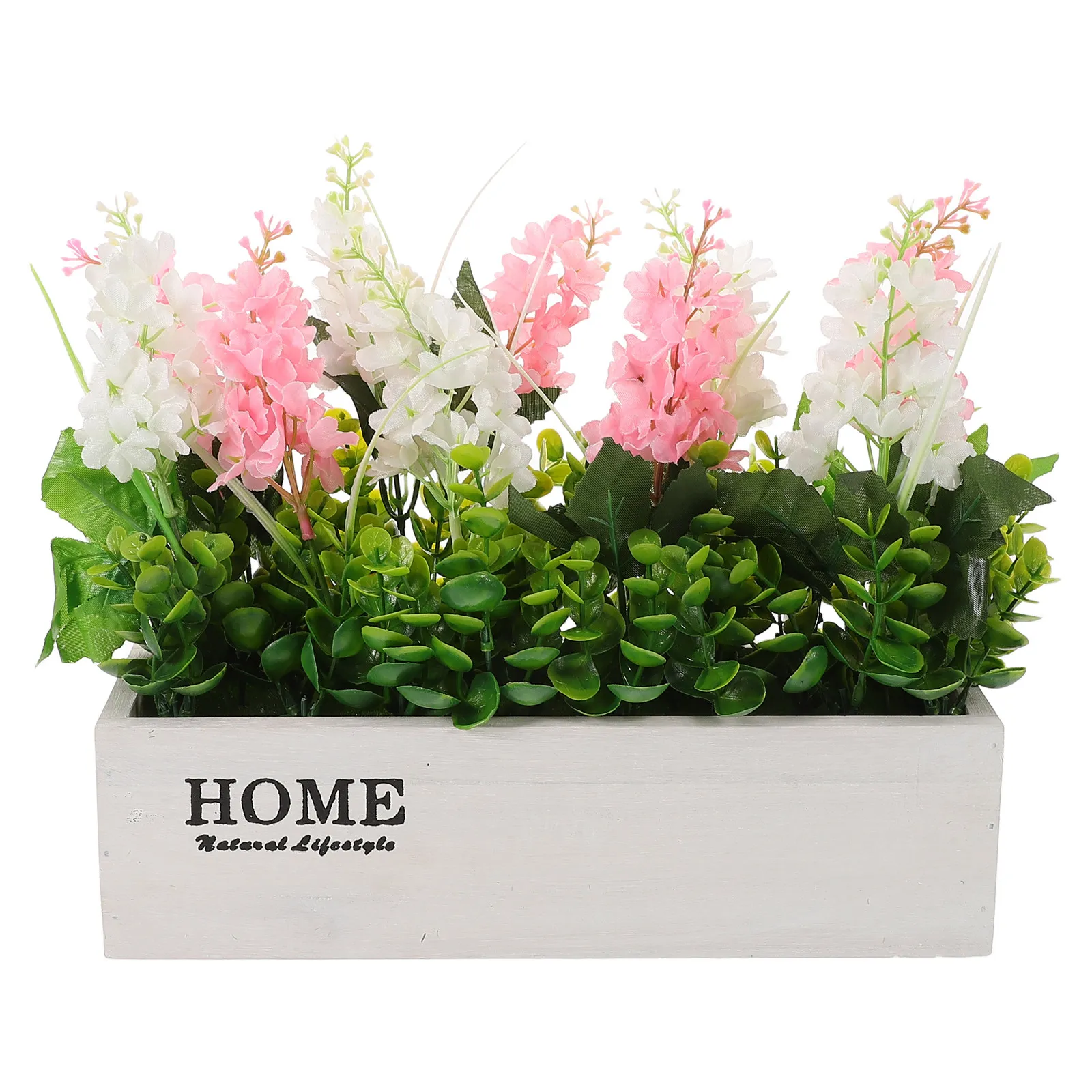 Artificial Potted Hyacinth Flowers with Elegant Wood Plastic Pot Realistic Faux Flower Arrangement for Living Room Bedroom Table
Artificial Potted Hyacinth Flowers with Elegant Wood Plastic Pot Realistic Faux Flower Arrangement for Living Room Bedroom Table