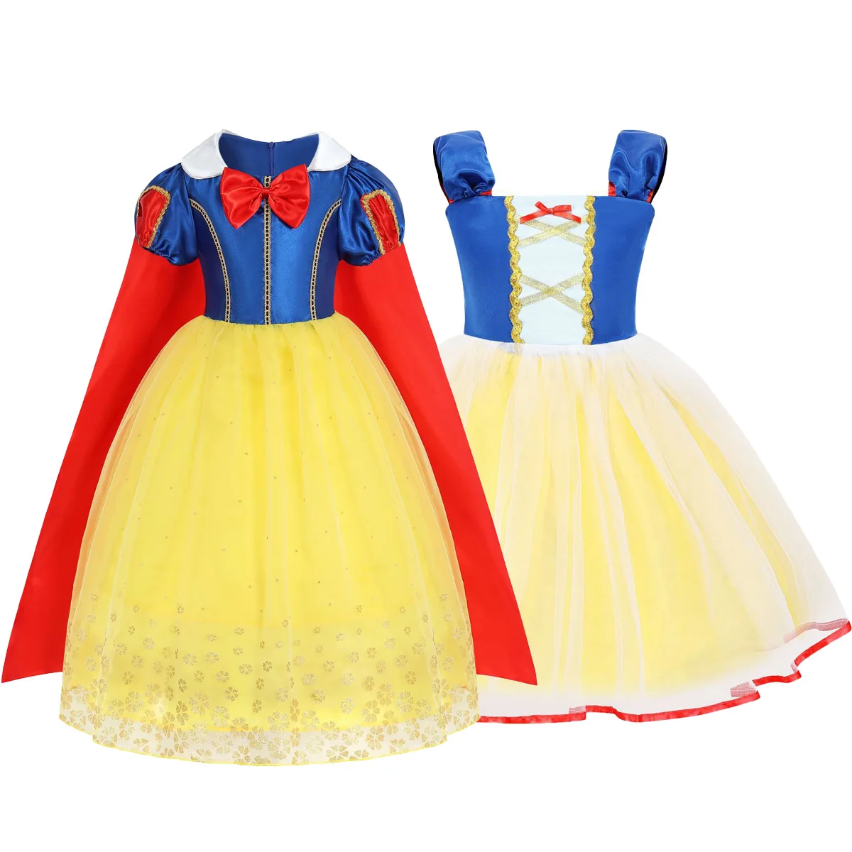 Little Girls Movie Princess Snow White Dress Short Sleeve Birthday Party Cosplay Halloween Skirt Girls Holiday Party Costume
Little Girls Movie Princess Snow White Dress Short Sleeve Birthday Party Cosplay Halloween Skirt Girls Holiday Party Costume
