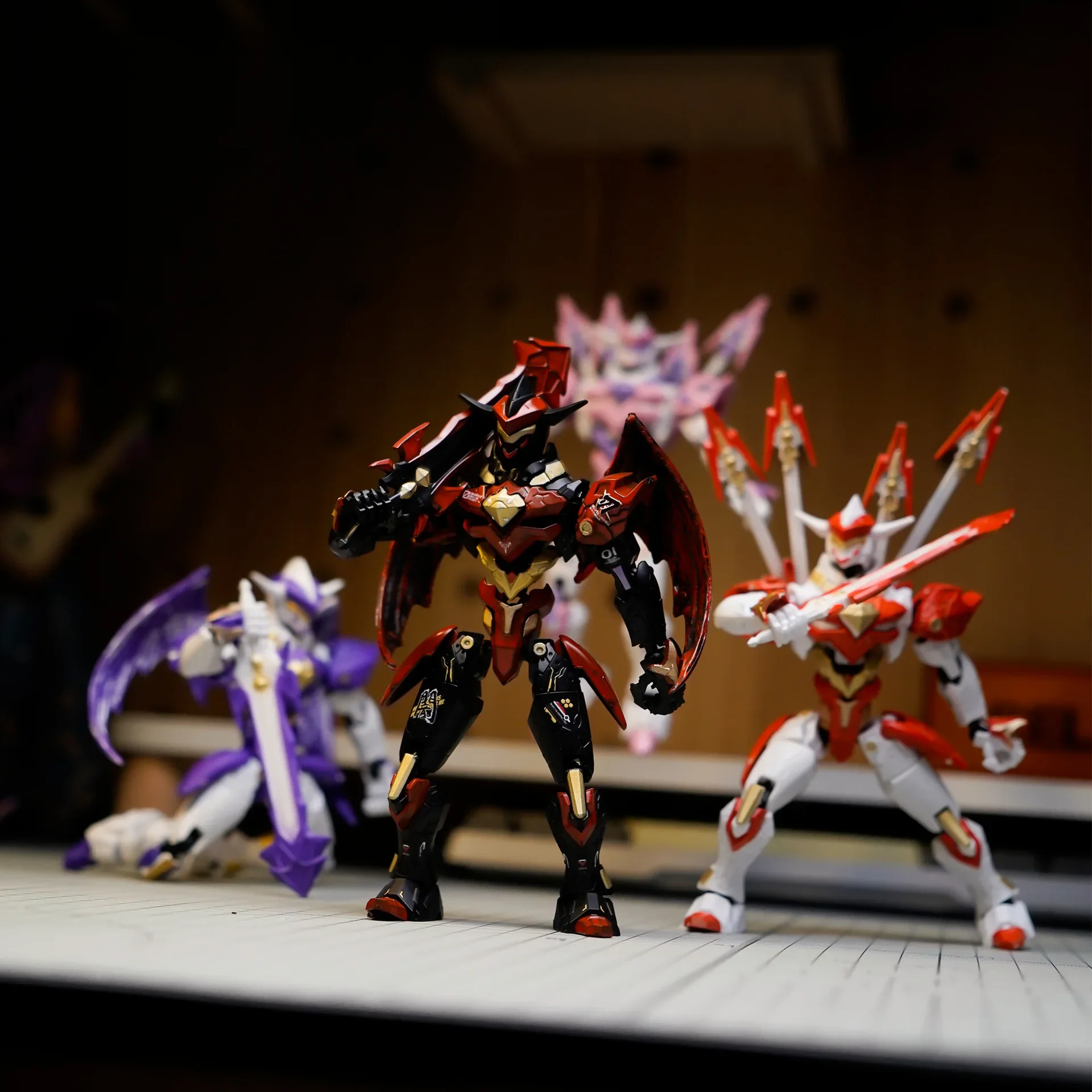 New Dark Blade Multi Jointed Movable Robot Toy Multi Form 13 Action Figure DIY Mecha Assemble Model Kit Kids Toys Gifts Ornament
New Dark Blade Multi Jointed Movable Robot Toy Multi Form 13 Action Figure DIY Mecha Assemble Model Kit Kids Toys Gifts Ornament