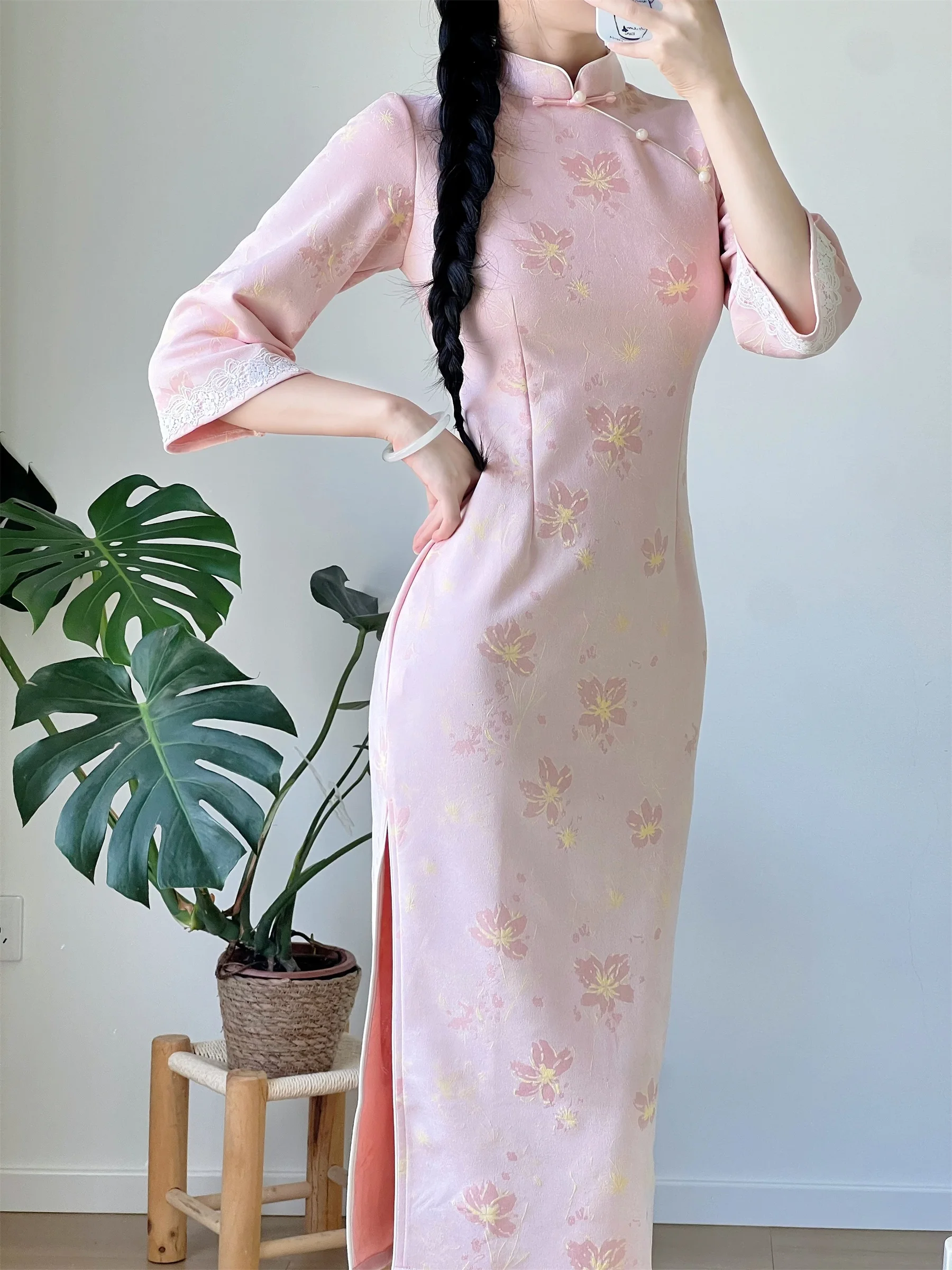 Ele Young Sle Pink Qipao Dr Red Face New Chinese Revamped 2025 Autumn Collection Warmth Seven Sve Long ...
Ele Young Sle Pink Qipao Dr Red Face New Chinese Revamped 2025 Autumn Collection Warmth Seven Sve Long ...