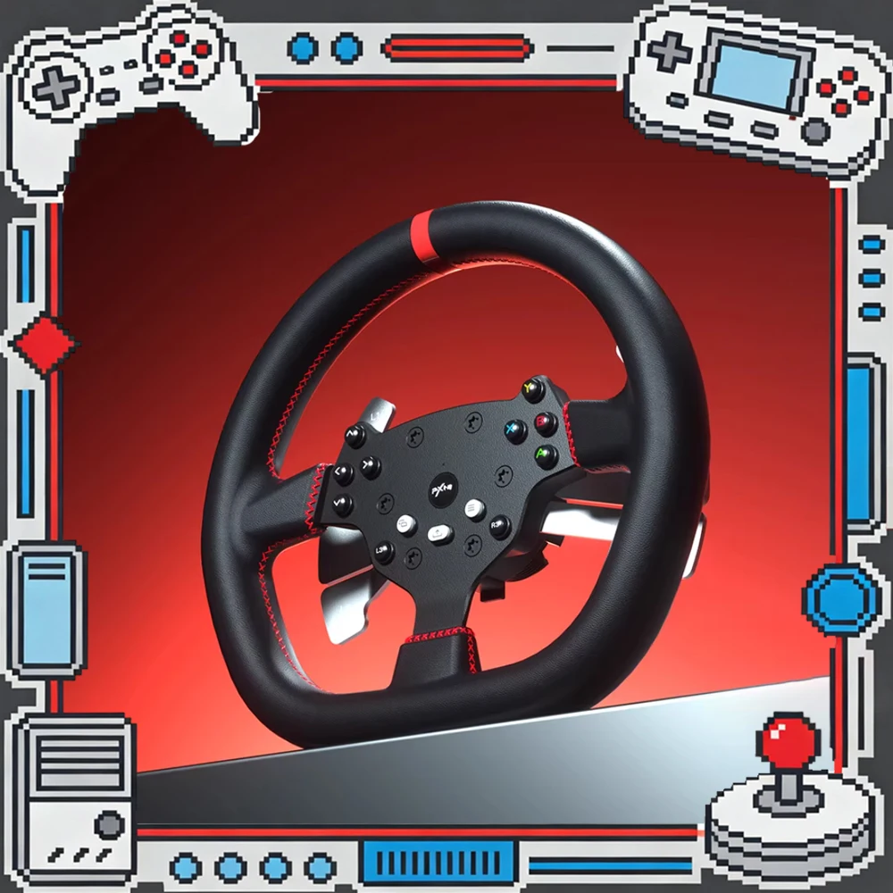 Игровой руль PXN V10 Pro с педалями и вибрацией для симуляторов гонок, совместимый с PC, PS4, XBOX ONE, XS
Игровой руль PXN V10 Pro с педалями и вибрацией для симуляторов гонок, совместимый с PC, PS4, XBOX ONE, XS