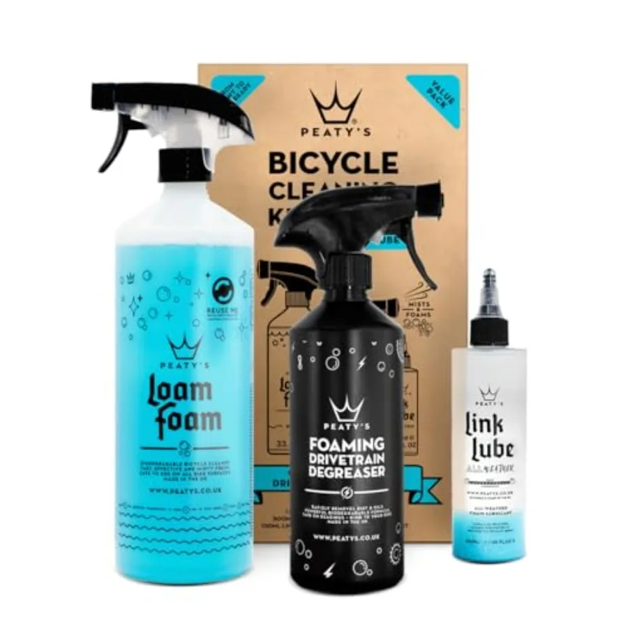 Bicycle Cleaning Kit - Wash, Degrease, and Lubricate, Clear, 55.00 Fl Oz Pack of 1
Bicycle Cleaning Kit - Wash, Degrease, and Lubricate, Clear, 55.00 Fl Oz Pack of 1