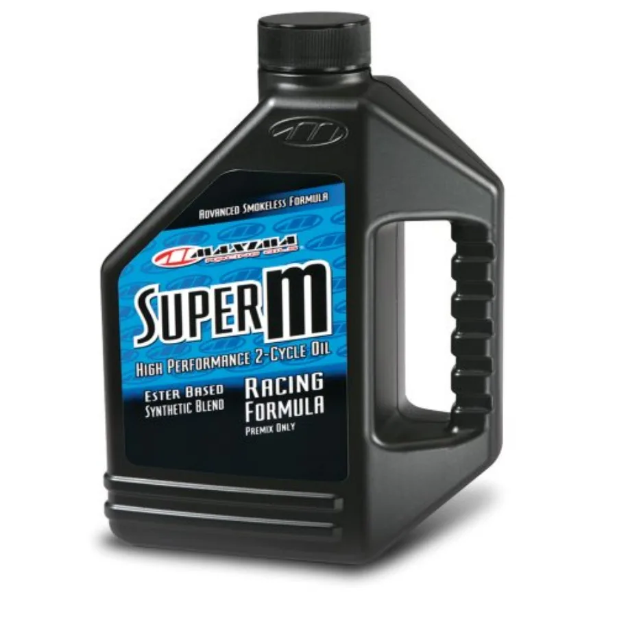 Racing Oils Super M Premix 2-Stroke Premix Oil 64 oz Bottle 2-Pack for High-Performance Engines Synthetic Blend Red Premium For
Racing Oils Super M Premix 2-Stroke Premix Oil 64 oz Bottle 2-Pack for High-Performance Engines Synthetic Blend Red Premium For
