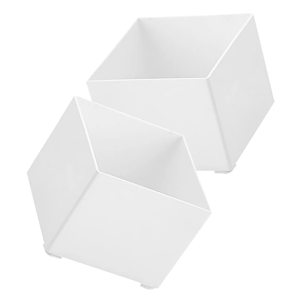 2pcs Scrapbook Storage Box Notepad Holder Paperclip Holders Desktop Organizer White Square Medium Size Storage Container
2pcs Scrapbook Storage Box Notepad Holder Paperclip Holders Desktop Organizer White Square Medium Size Storage Container
