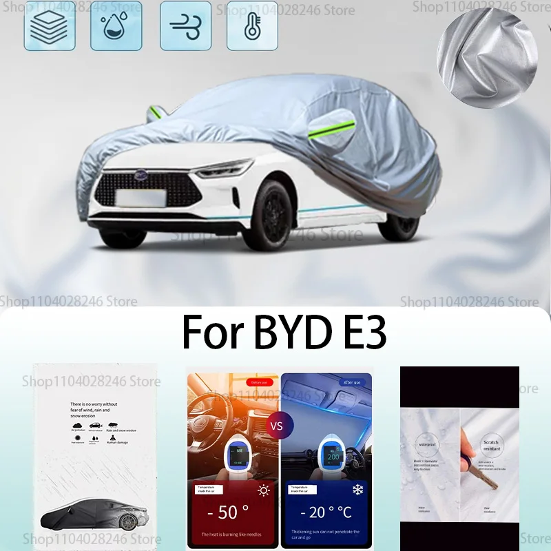 For BYD E3 Car clothing sun protection snow prevention antifreeze car protective cover auto cover
For BYD E3 Car clothing sun protection snow prevention antifreeze car protective cover auto cover