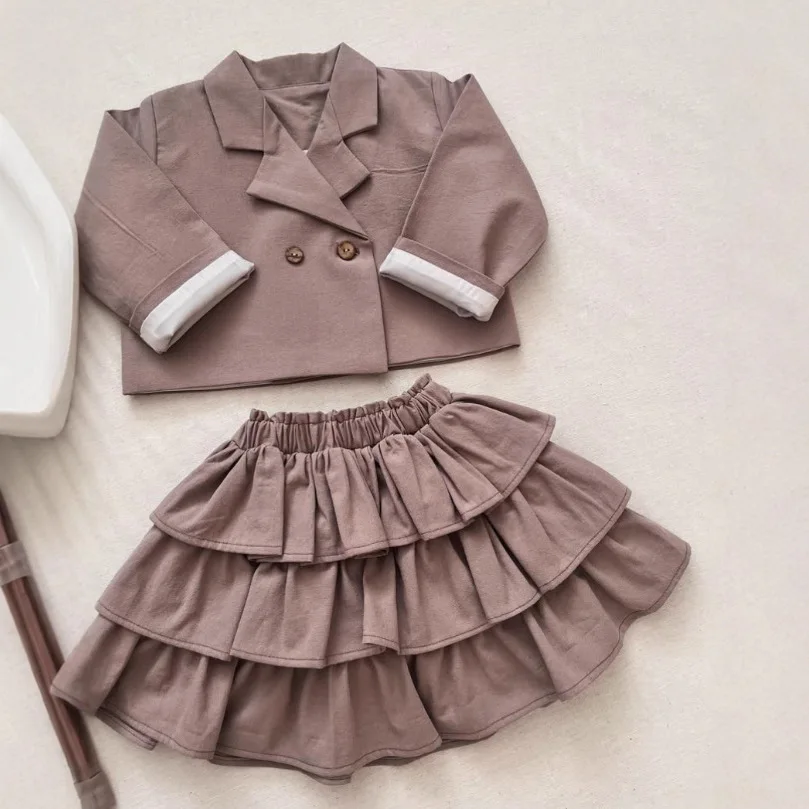 2026 Cotton Girls Spring and Autumn Fashionable Versatile Stylish Blazer with Lace Skirt Two-Piece Set
2026 Cotton Girls Spring and Autumn Fashionable Versatile Stylish Blazer with Lace Skirt Two-Piece Set