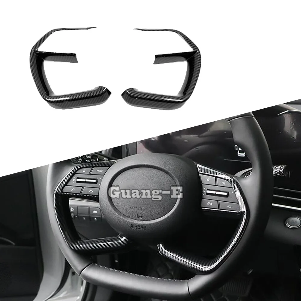 Чехол для автомобильного рулевого колеса из АБС-пластика для Hyundai Elantra Avante 2021 2022 2023, декоративная отделка, аксессуары для интерьера автомобиля
Чехол для автомобильного рулевого колеса из АБС-пластика для Hyundai Elantra Avante 2021 2022 2023, декоративная отделка, аксессуары для интерьера автомобиля