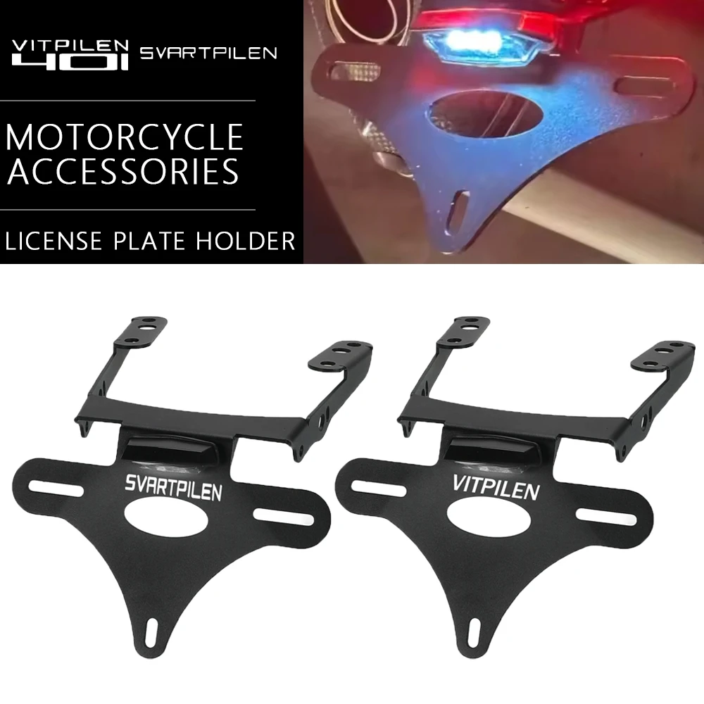 For Husqvarna VitPilen 401 SvartPilen 401 250 200 125 Motorcycles License Plate Holder Fender Eliminator Registration Bracket
For Husqvarna VitPilen 401 SvartPilen 401 250 200 125 Motorcycles License Plate Holder Fender Eliminator Registration Bracket