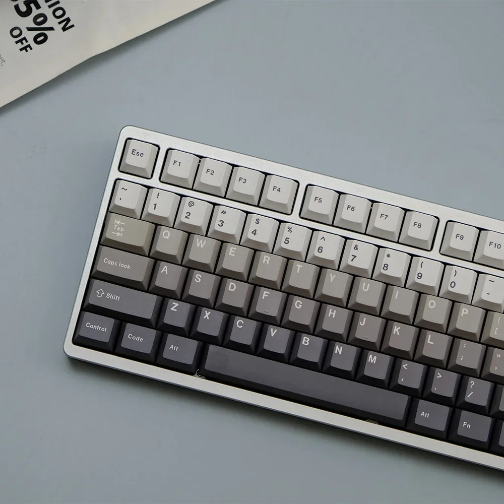 Gradual change original PBT sublimation keycaps suitable for game mechanical keyboard customization 68/87/108/75
Gradual change original PBT sublimation keycaps suitable for game mechanical keyboard customization 68/87/108/75