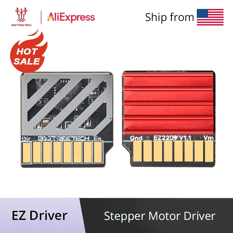 6PCS BIGTREETECH EZ Driver EZ2209 RGB Plug-in Stepper Motor Driver For SKR 3 3D Printer Parts
6PCS BIGTREETECH EZ Driver EZ2209 RGB Plug-in Stepper Motor Driver For SKR 3 3D Printer Parts