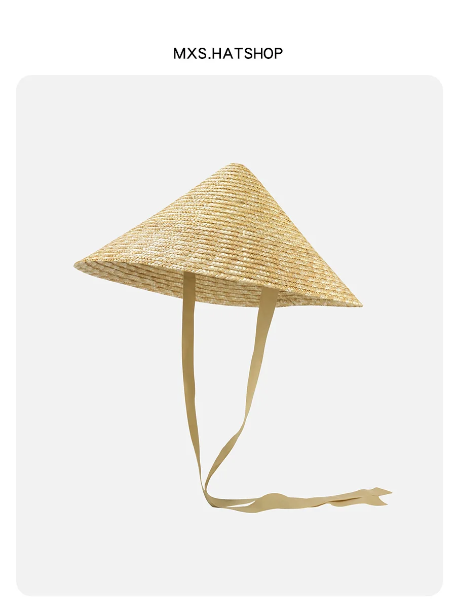 Retro Large Brim Straw Hat Beach Vacation Sun Protection Hat Adjustable Drawstring Summer Cap Breathable round Top Hats for W...
Retro Large Brim Straw Hat Beach Vacation Sun Protection Hat Adjustable Drawstring Summer Cap Breathable round Top Hats for W...