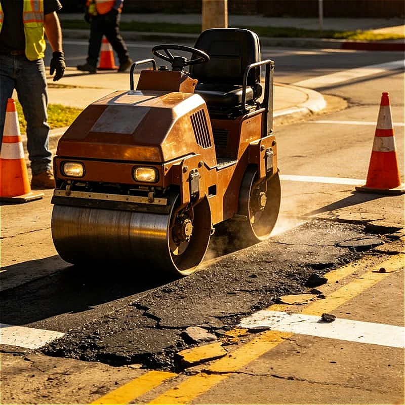 Pneumatic Road Roller Rubber Tire Compactor For Asphalt Sealing Layer Waterproof Coating Bridge Deck Surface Finish Customized
Pneumatic Road Roller Rubber Tire Compactor For Asphalt Sealing Layer Waterproof Coating Bridge Deck Surface Finish Customized