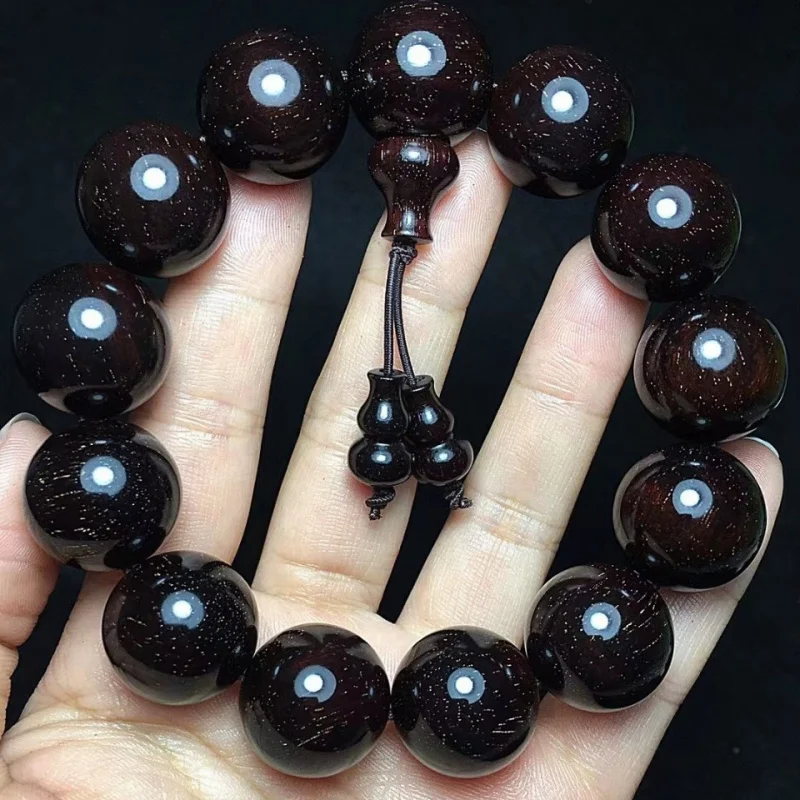 African small-leaf rosewood Buddhist bead 1.8 old material unisex wooden craft bracelet
African small-leaf rosewood Buddhist bead 1.8 old material unisex wooden craft bracelet