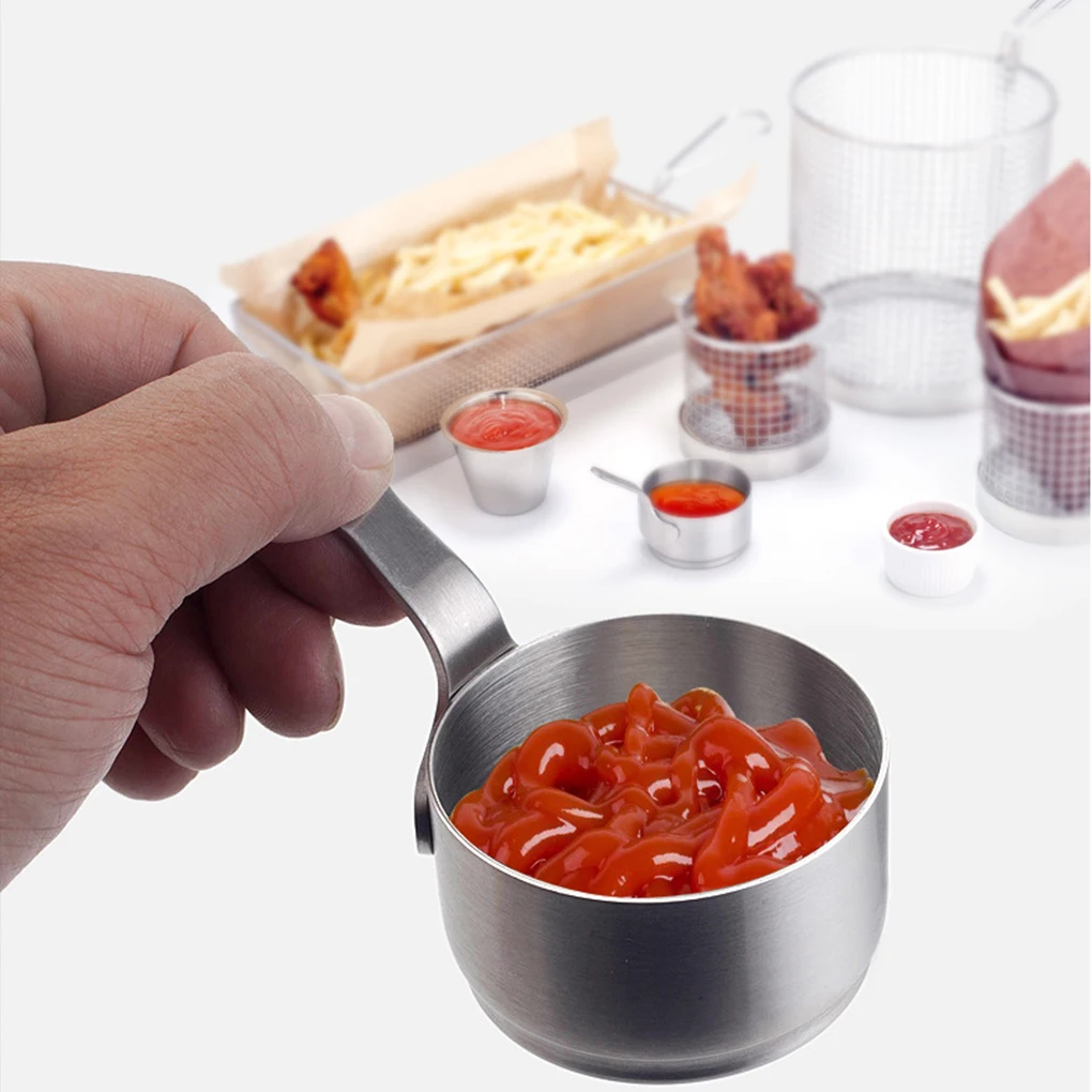 2pcs Stainless Steel ple Small Sauce Pot Non-stick Wide Range Of Uses Safe And Healthy
2pcs Stainless Steel ple Small Sauce Pot Non-stick Wide Range Of Uses Safe And Healthy