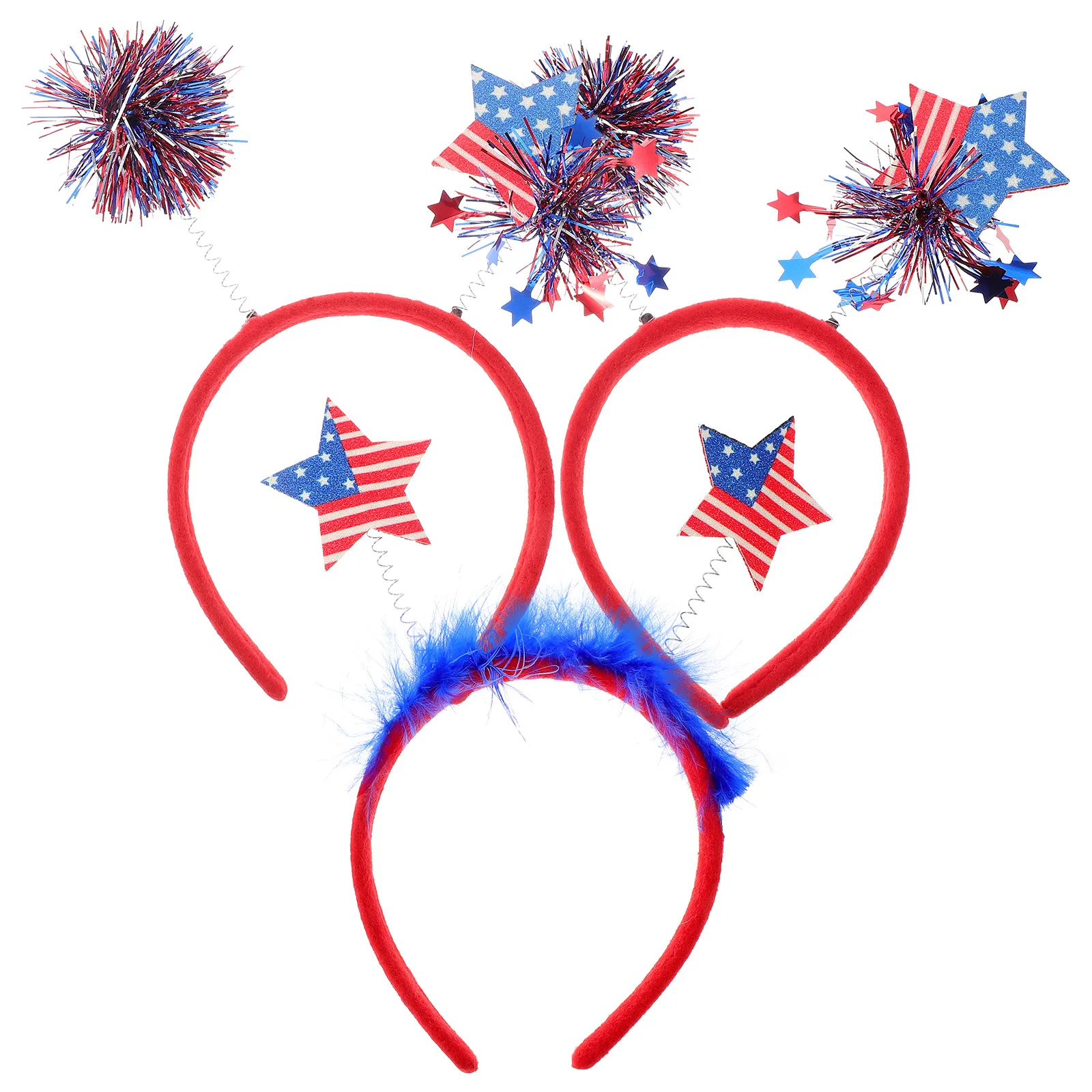 3 Pcs American Flag Headband Independence Day Hair Bands 4th of July Accessories Star Decor Patriotic Headdress
3 Pcs American Flag Headband Independence Day Hair Bands 4th of July Accessories Star Decor Patriotic Headdress