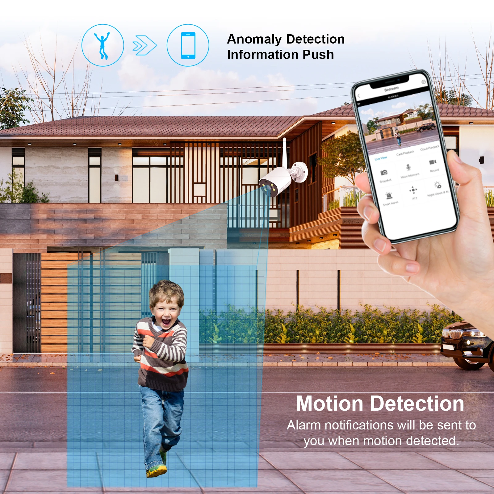 4 Camera Wireless Security System 10.1 Inch Touch Screen NVR 2MP HD Outdoor Monitoring Smart Home Integration
4 Camera Wireless Security System 10.1 Inch Touch Screen NVR 2MP HD Outdoor Monitoring Smart Home Integration