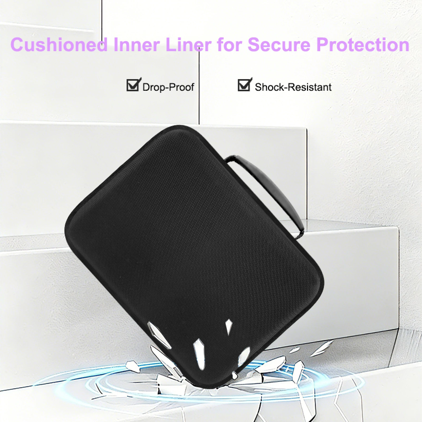 For DJI Avata 360 Carrying Case EVA Hard Shell Shockproof Portable Shoulder Strap Custom Fit for Drone and Accessories Black
For DJI Avata 360 Carrying Case EVA Hard Shell Shockproof Portable Shoulder Strap Custom Fit for Drone and Accessories Black
