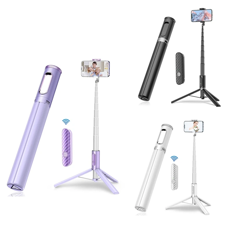 Cell Phone Selfie Stick Portable Aluminum Selfie Stick Extendable Tripod With Bluetooth Remote For 4-7 Inch Smartphone-AC37
Cell Phone Selfie Stick Portable Aluminum Selfie Stick Extendable Tripod With Bluetooth Remote For 4-7 Inch Smartphone-AC37
