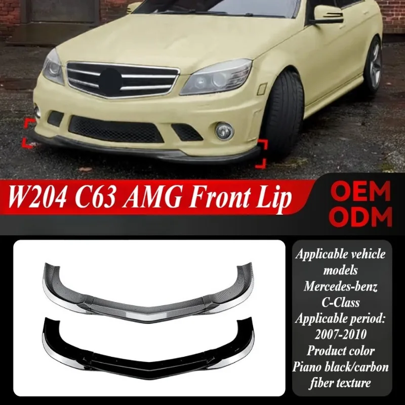 For Mercedes Benz C-Class W204 C63 AMG 2007-10 Front Lip Spoiler Splitter Side Corner Diffuser Gloss Black ABS Exterior Upgrade
For Mercedes Benz C-Class W204 C63 AMG 2007-10 Front Lip Spoiler Splitter Side Corner Diffuser Gloss Black ABS Exterior Upgrade