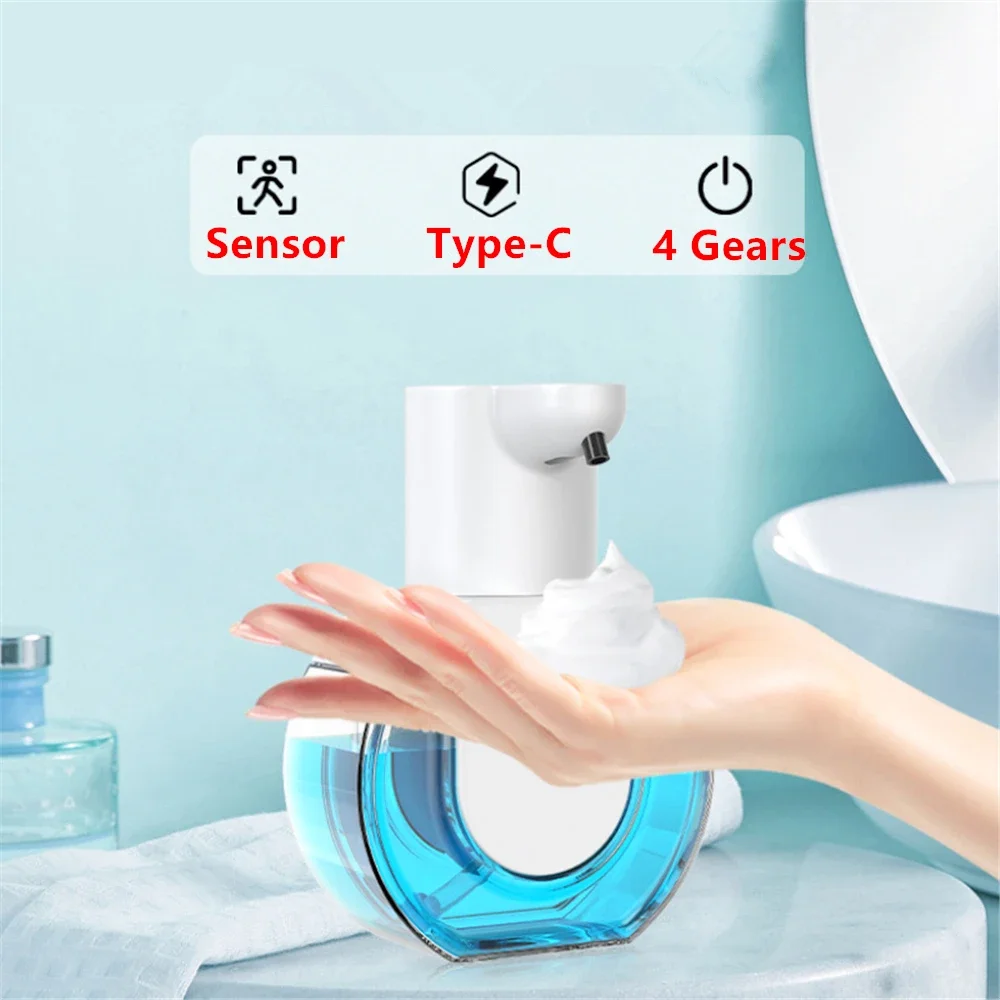 4 Gears Automatic Induction Foam Dispenser Smart Infrared Sensing Soap Dispenser Wall Mounted Recharge Hand Washer Machine 420ML
4 Gears Automatic Induction Foam Dispenser Smart Infrared Sensing Soap Dispenser Wall Mounted Recharge Hand Washer Machine 420ML