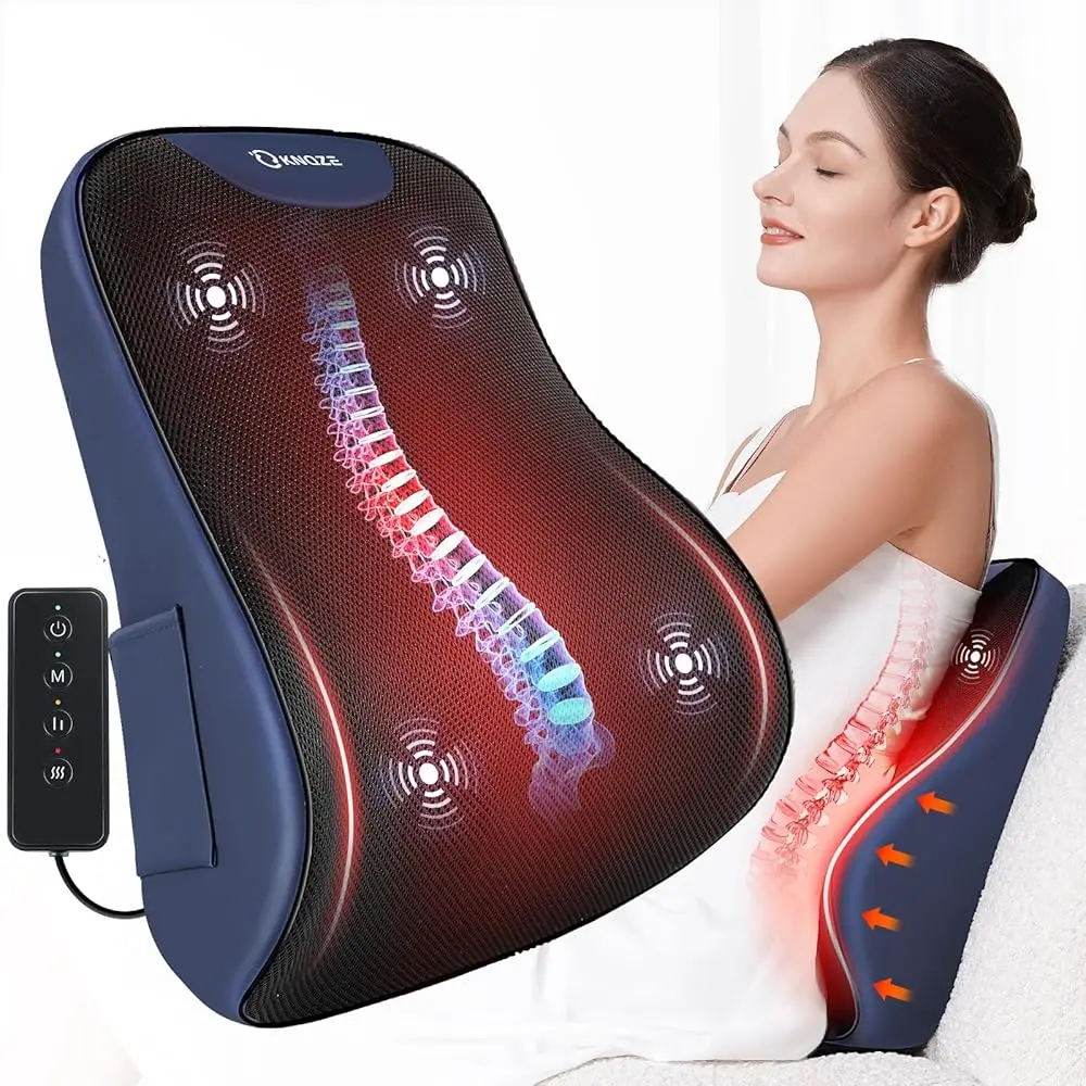 Lumbar Support Pillow For Office Chair, Heated Ba Support Pillow With Vibration, Ba Massage For Pain Relief, At Home Office Car
Lumbar Support Pillow For Office Chair, Heated Ba Support Pillow With Vibration, Ba Massage For Pain Relief, At Home Office Car