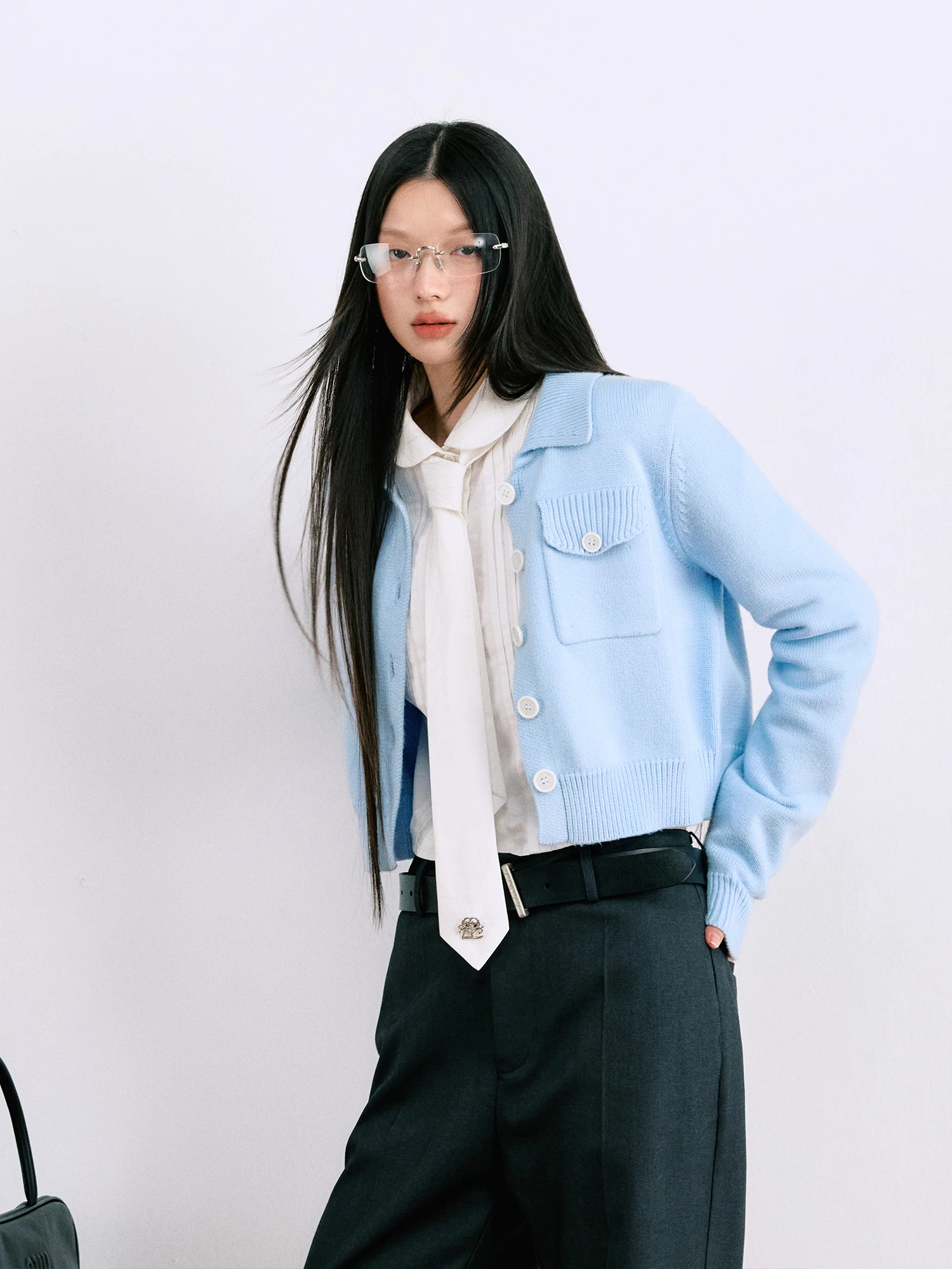 LaluneDuCiel Vintage Color ort Knitted Sweater Jaet Women's Autumn Turn-down Collar Single Button Open Cardigan
LaluneDuCiel Vintage Color ort Knitted Sweater Jaet Women's Autumn Turn-down Collar Single Button Open Cardigan