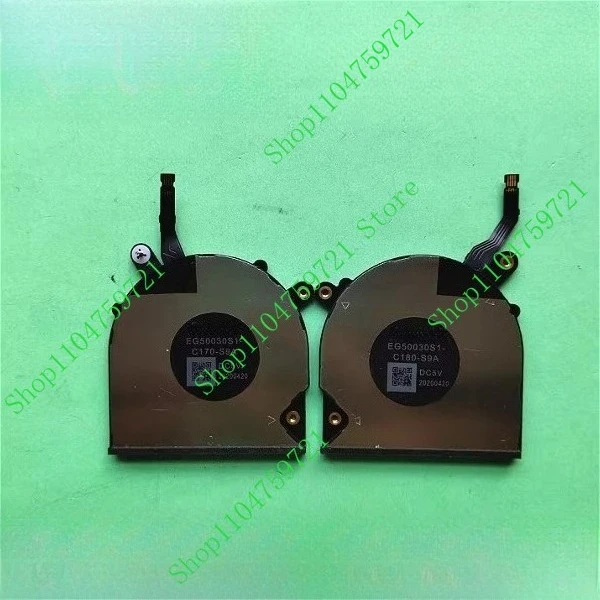 DB New Laptop CPU GPU Cooling Fan For DELL XPS 13 7390 2-in-1 P103G Cooler 0VDFK8 EG50030S1-C170-S9A EG50030S1-C180-S9A
DB New Laptop CPU GPU Cooling Fan For DELL XPS 13 7390 2-in-1 P103G Cooler 0VDFK8 EG50030S1-C170-S9A EG50030S1-C180-S9A
