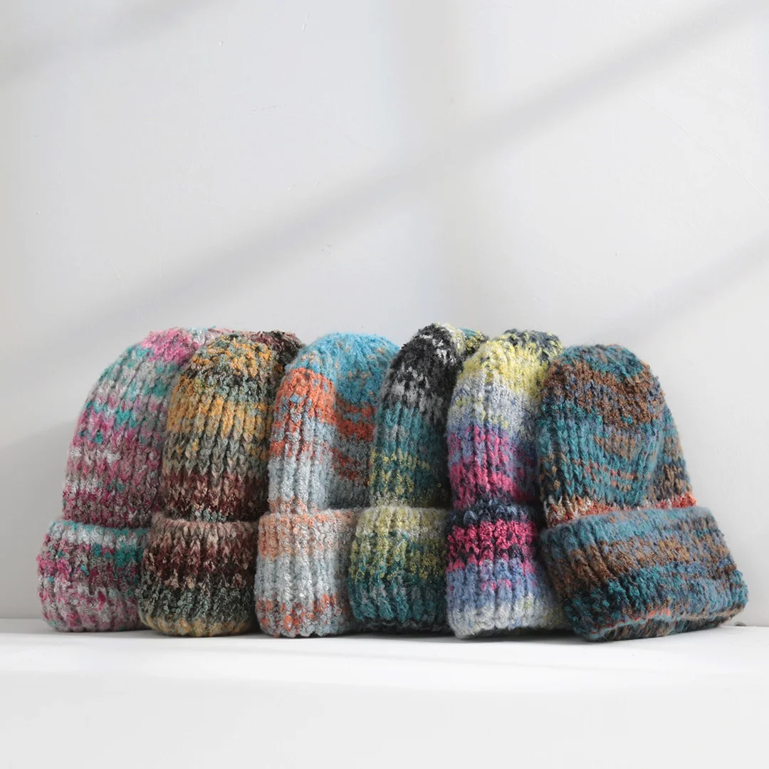 Модная вязаная шапка контрастного цвета с принтом тай-дай, унисекс, стиль для пар, модная осенне-зимняя теплая утепленная шерстяная шапка
Модная вязаная шапка контрастного цвета с принтом тай-дай, унисекс, стиль для пар, модная осенне-зимняя теплая утепленная шерстяная шапка