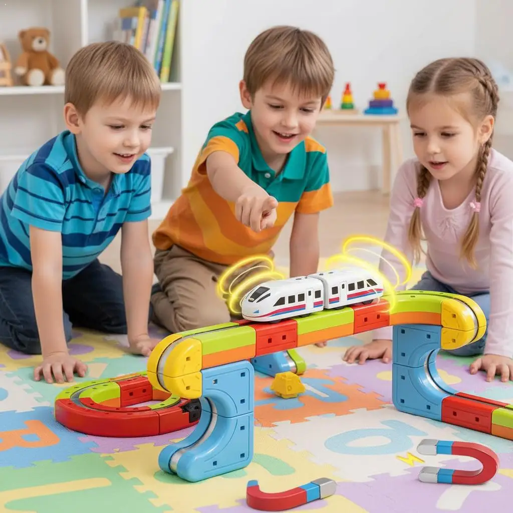 Электрический поезд, перезаряжаемый магнитный поезд, литая под давлением игрушка для магнитных направляющих, железнодорожная дорожка, игрушки для детей, подарок
Электрический поезд, перезаряжаемый магнитный поезд, литая под давлением игрушка для магнитных направляющих, железнодорожная дорожка, игрушки для детей, подарок