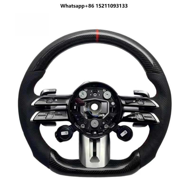 Carbon Fiber Steering Wheel W206 W205 W222 W223 W213 W177 AMG GT GLS63 GLE63 SL63 G63 A45 C63 E63 Handmade
Carbon Fiber Steering Wheel W206 W205 W222 W223 W213 W177 AMG GT GLS63 GLE63 SL63 G63 A45 C63 E63 Handmade