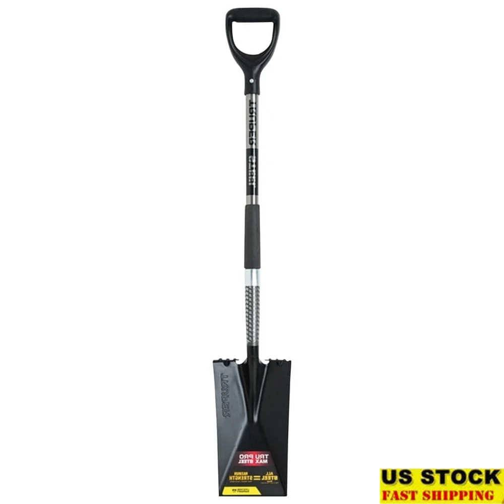 Garden Spade D-Handle Steel Tool Lawn and Garden with Silver Coated Blades 10in Blade Length 42in Overall Length
Garden Spade D-Handle Steel Tool Lawn and Garden with Silver Coated Blades 10in Blade Length 42in Overall Length