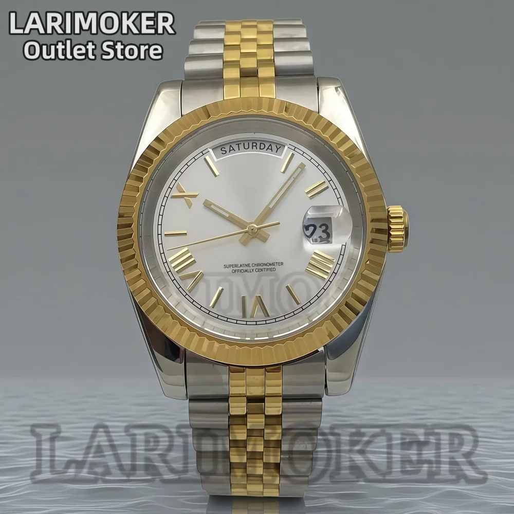 LARIMOKER 36mm 39mm Men's Automatic Mechanical Watch Stainless Steel Sapphire Glass Roman Numeral Dial Miyota 8285 Movement
LARIMOKER 36mm 39mm Men's Automatic Mechanical Watch Stainless Steel Sapphire Glass Roman Numeral Dial Miyota 8285 Movement
