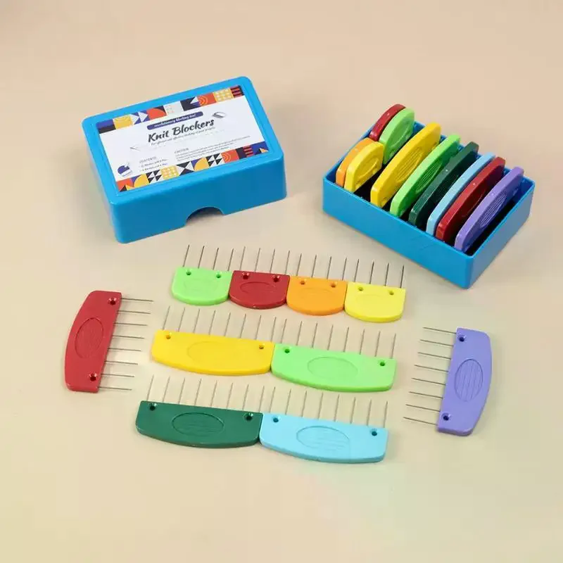 20pcs Premium Stainless Steel Knitting Blockers Set With Blocking Combs & Mats In 2 Sizes Ideal DIY Knitting Crocheting Supplies
20pcs Premium Stainless Steel Knitting Blockers Set With Blocking Combs & Mats In 2 Sizes Ideal DIY Knitting Crocheting Supplies