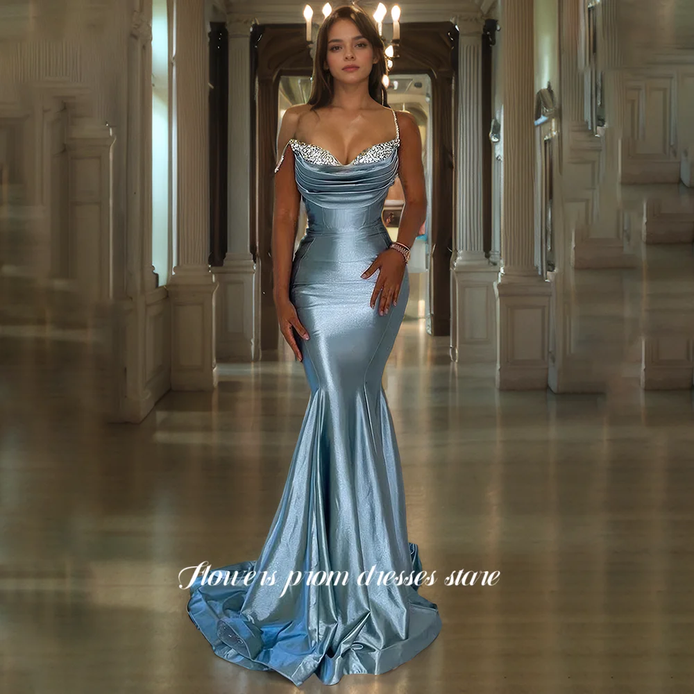 Flowers Prom Mermaid Evening Dress Sequined Party Dress with Pleats فساتين مناسبة رسمية Straps Celebrity Dress Prom Dress
Flowers Prom Mermaid Evening Dress Sequined Party Dress with Pleats فساتين مناسبة رسمية Straps Celebrity Dress Prom Dress