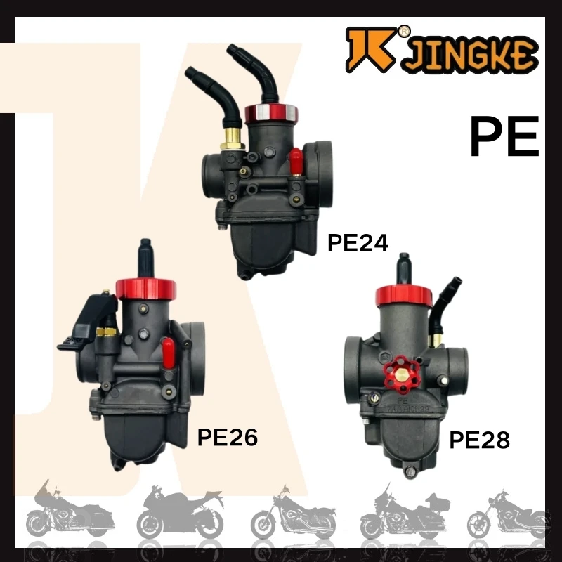 Universal Racing Motorcycle Carburetor For Pe24 Pe26 Pe28 24 26 28mm Dash Kx80 Kx100 Kx125 CR80 CR85 KSR110 NSR140 NSR150
Universal Racing Motorcycle Carburetor For Pe24 Pe26 Pe28 24 26 28mm Dash Kx80 Kx100 Kx125 CR80 CR85 KSR110 NSR140 NSR150