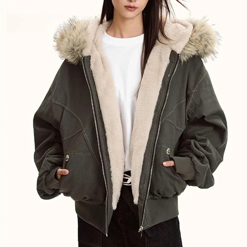 Hooded Harajuku Thicken Padded Jackets Casual Zipper Gothic Women&Men Winter Coats Streetwear Mountain Carving Costume
Hooded Harajuku Thicken Padded Jackets Casual Zipper Gothic Women&Men Winter Coats Streetwear Mountain Carving Costume