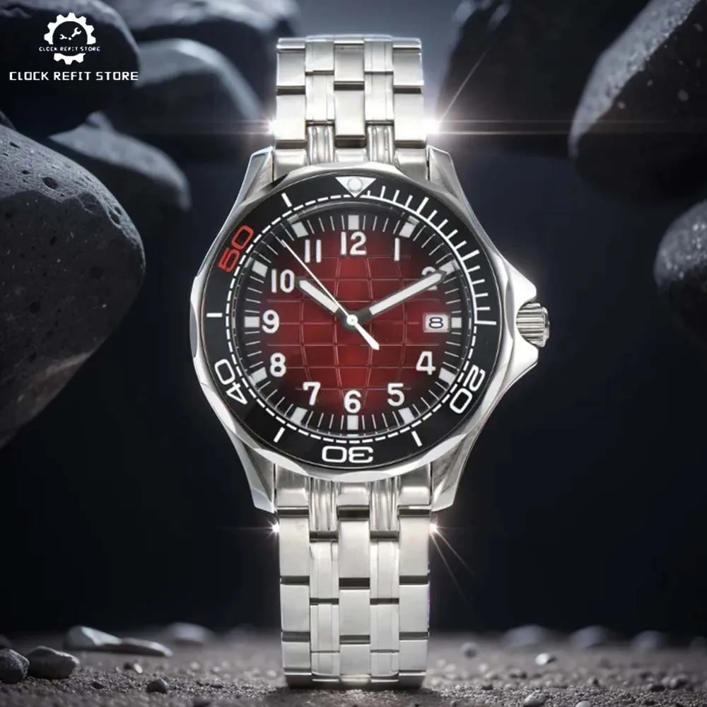 Men's Automatic Mechanical Watch 41mm Stainless Steel Waterproof Case Ceramic Bezel Men's Fashion Business Watch
Men's Automatic Mechanical Watch 41mm Stainless Steel Waterproof Case Ceramic Bezel Men's Fashion Business Watch