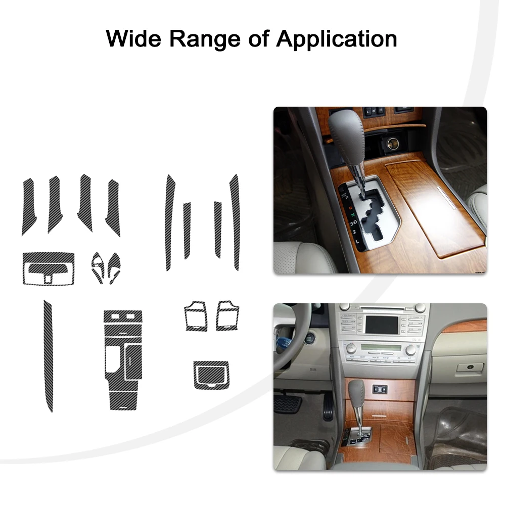 Trim Car Stickers Black Vinyl Waterproof 1 Set 3D Carbon Fiber Accessories Carbon Fiber Cover For Left-handed Driving
Trim Car Stickers Black Vinyl Waterproof 1 Set 3D Carbon Fiber Accessories Carbon Fiber Cover For Left-handed Driving