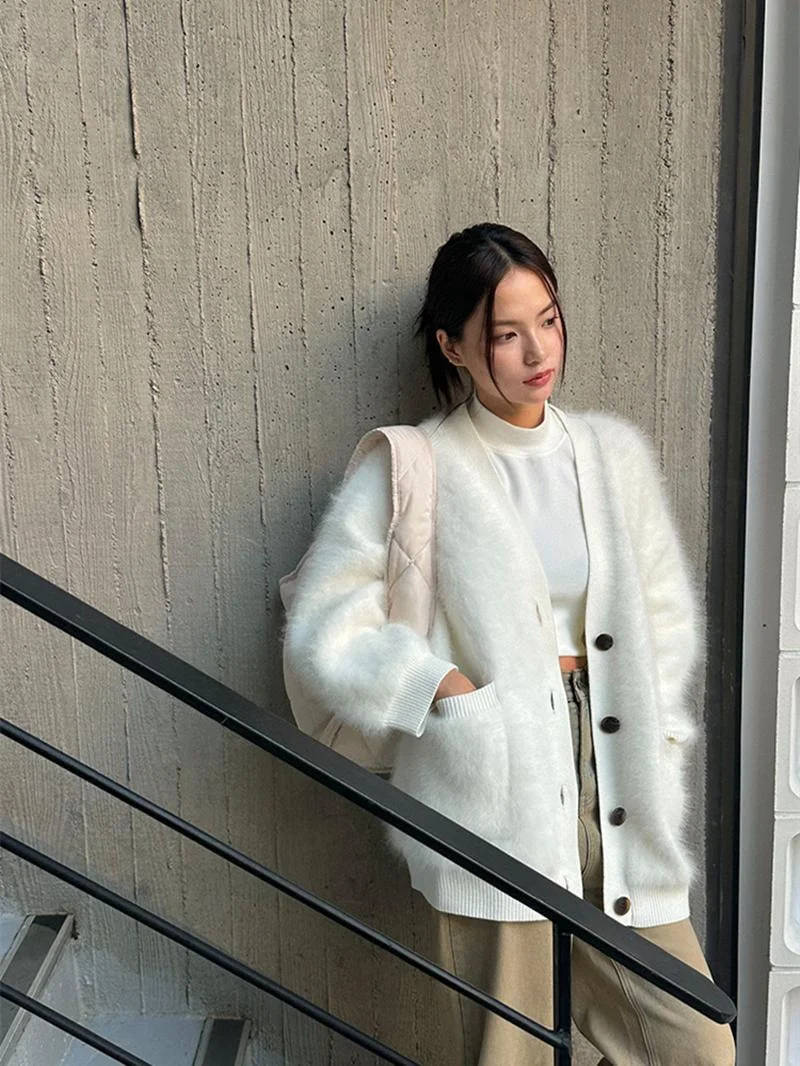 Mid-Long Cardigans Black Womens Summer Knitthing Hollow-Out Slim Lace Ribble Thin Front-Open Youth V-Neck Openwork Girlish Comfy
Mid-Long Cardigans Black Womens Summer Knitthing Hollow-Out Slim Lace Ribble Thin Front-Open Youth V-Neck Openwork Girlish Comfy