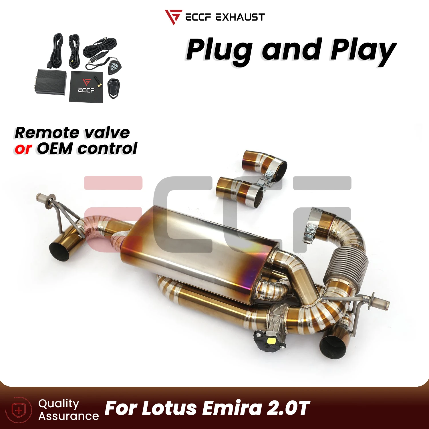 Aggressive Exhaust Sound Titanium Catback exhaust system For Lotus Emira 2.0T Plug and Play Performance Upgrade
Aggressive Exhaust Sound Titanium Catback exhaust system For Lotus Emira 2.0T Plug and Play Performance Upgrade
