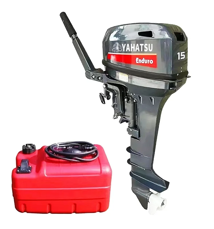 YAHATSU Outboard Motor 2 Stroke 15hp Enduro Marine Boat Engine Compatible with Original YAHA Boat Motor and Spare Parts
YAHATSU Outboard Motor 2 Stroke 15hp Enduro Marine Boat Engine Compatible with Original YAHA Boat Motor and Spare Parts