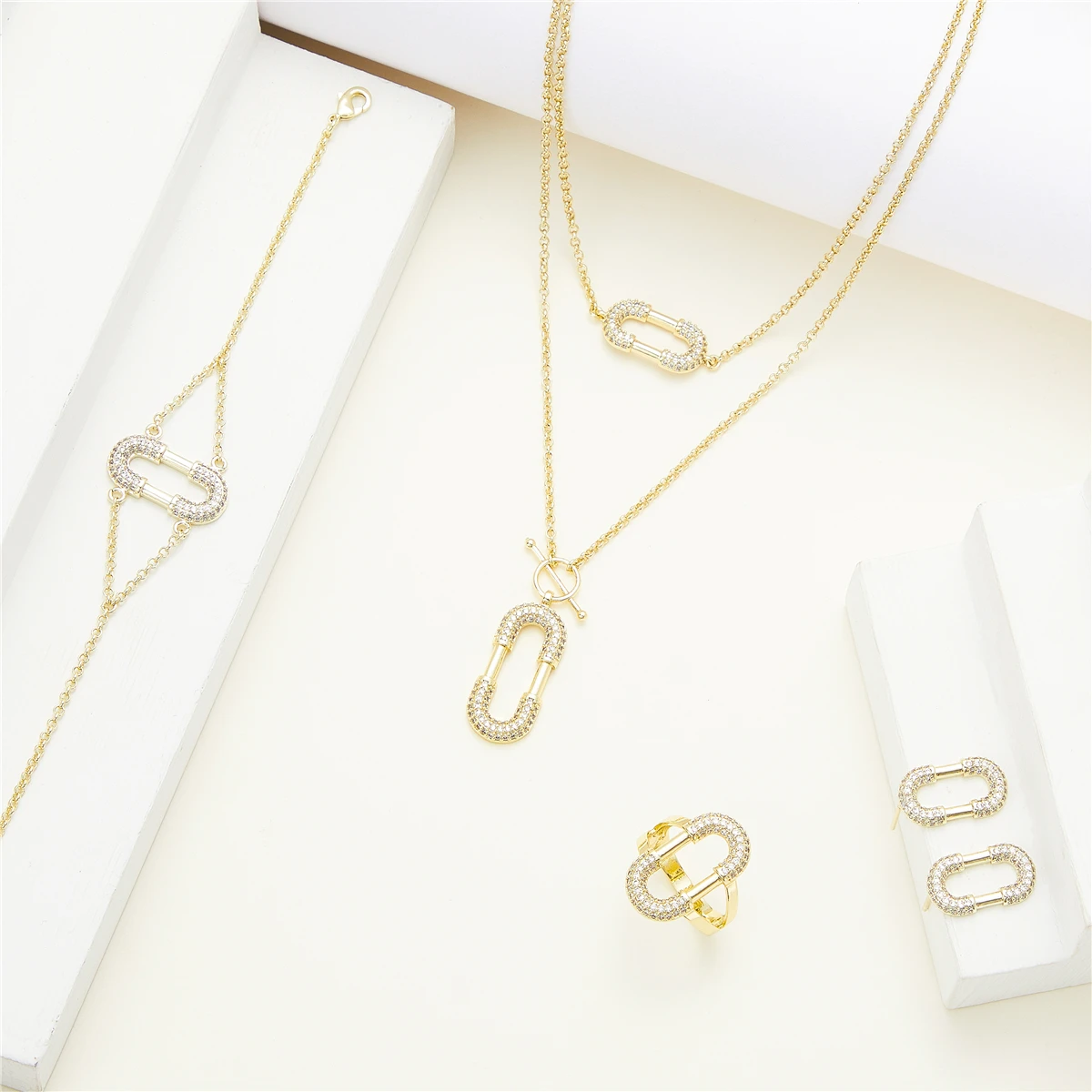 2022 MarchTrend of 14k Gold Jewelry Sets for Women Accessories Jewelry sets Necklace Earrings Ring Bangle sexy jewelry
2022 MarchTrend of 14k Gold Jewelry Sets for Women Accessories Jewelry sets Necklace Earrings Ring Bangle sexy jewelry
